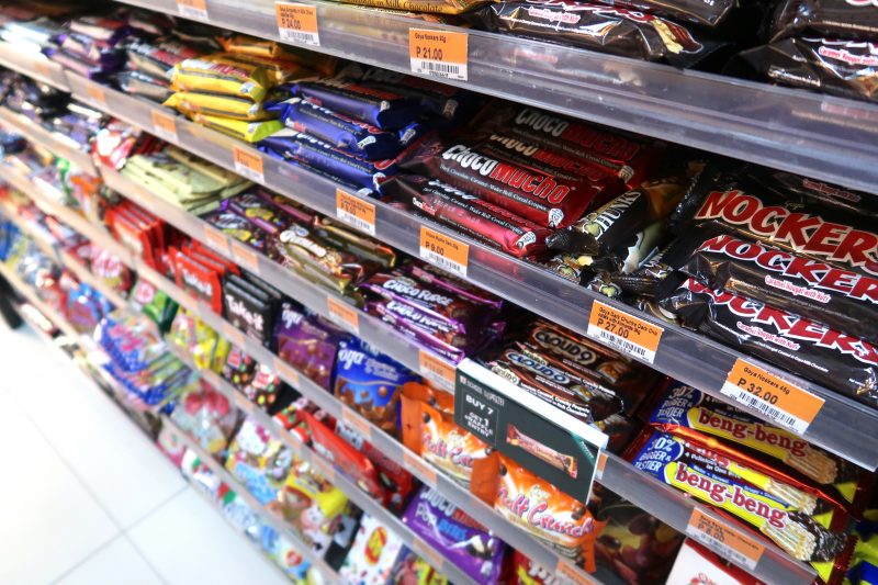 セブ島のセブンイレブンのチョコレート