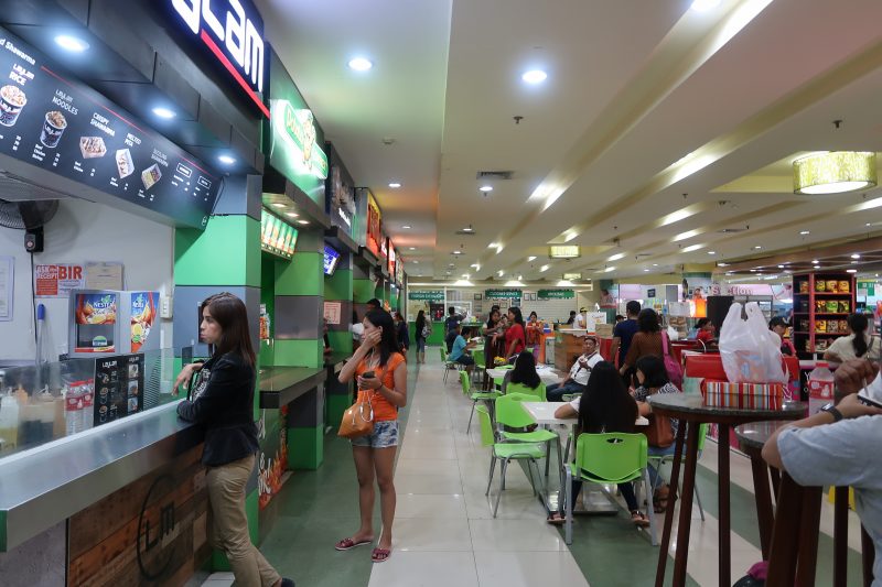 ガイサノ・グランドモールのフードコート