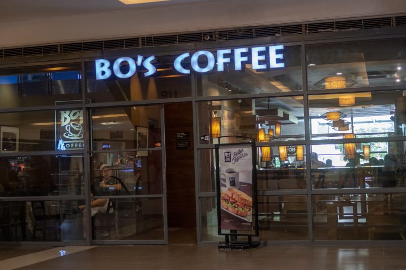 SMシティのBO'S COFFEE