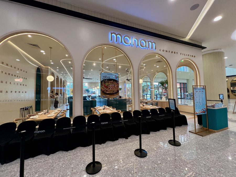 セブ島SMシティセブのレストラン「manam」