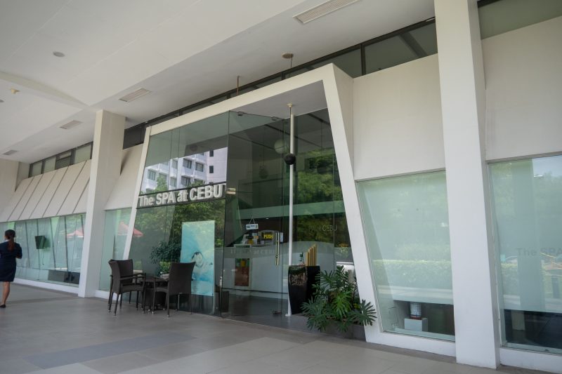 セブ島アヤラモールの「The Spa at Cebu」
