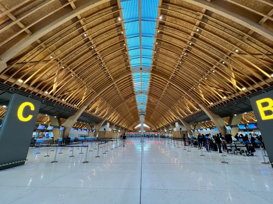 マクタン・セブ国際空港のターミナル2の出発エリア