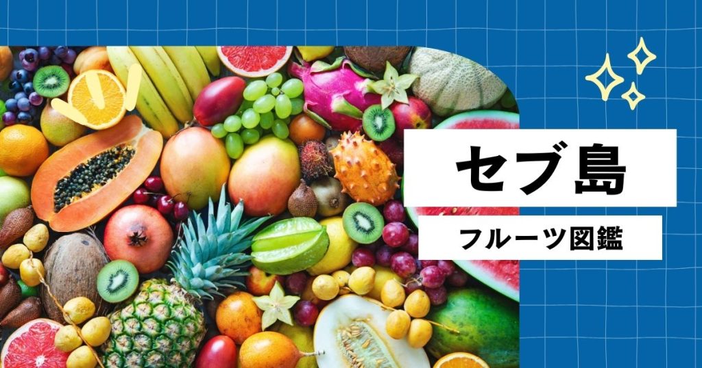 セブ島で絶対食べたい!フルーツ完全ガイド(旬の時期・値段・食べ方)