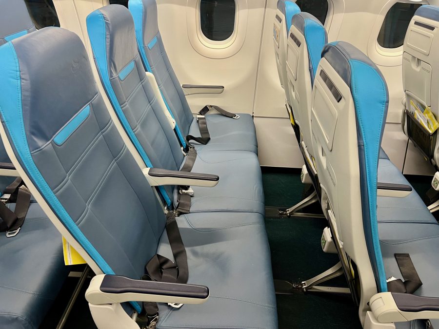 セブパシフィック航空の座席