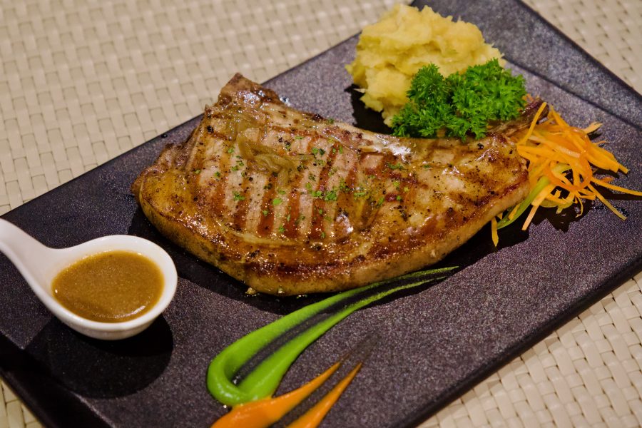 セブ島Scape Skydeckの料理